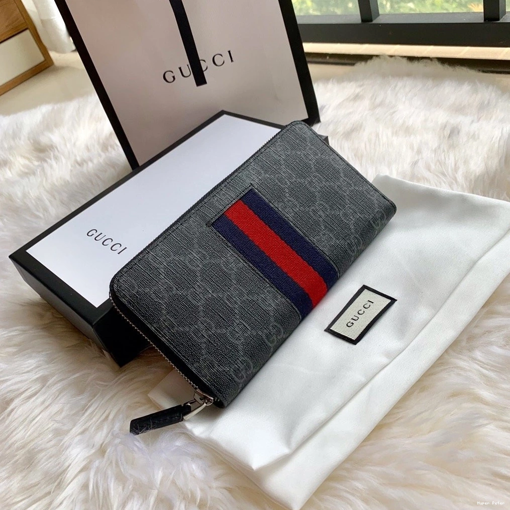 Hyper Peter ZIP AROUND GUCCI LEATHER WALLET 0825